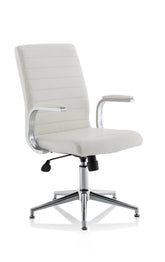 Ezra Executive White Leather Chair EX000189 DD